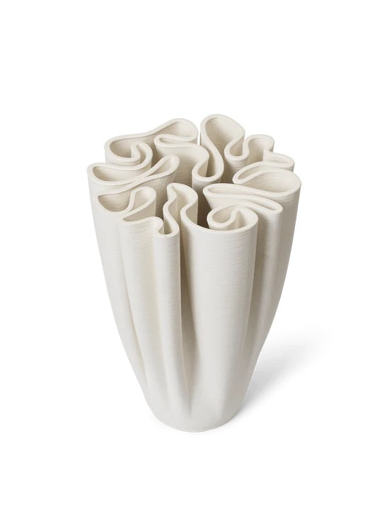 Dedali Vase weiß