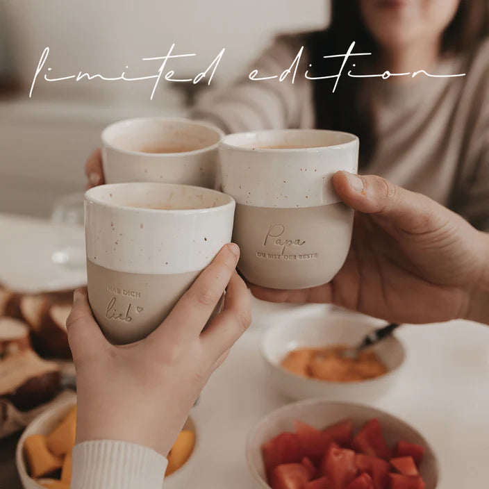 Limitierter Becher Hab dich lieb