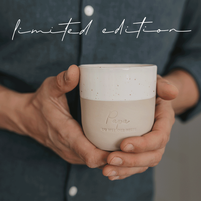 Limitierter Becher Papa Du bist der Beste