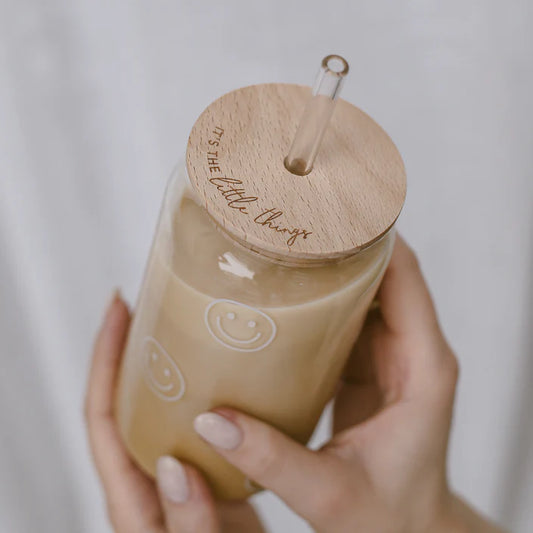 Deckel für hohes Trinkglas Little thinks