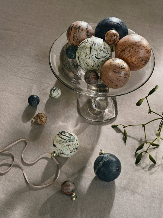 Marble Baubles , Set von 4 Stck
