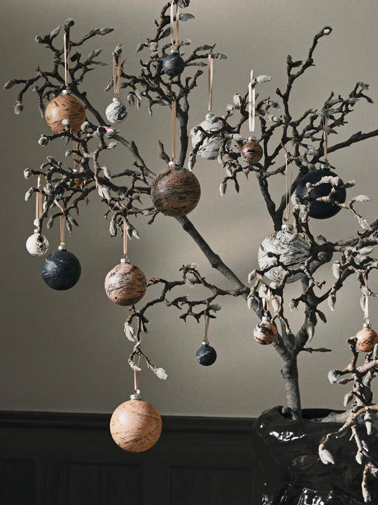 Marble Baubles , Set von 4 Stck