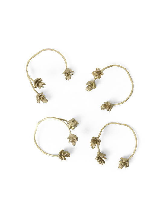 Forest Napkin Rings 4 Stck