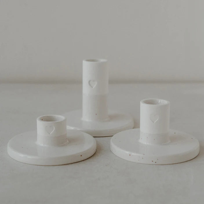 Kerzenständer Herz klein