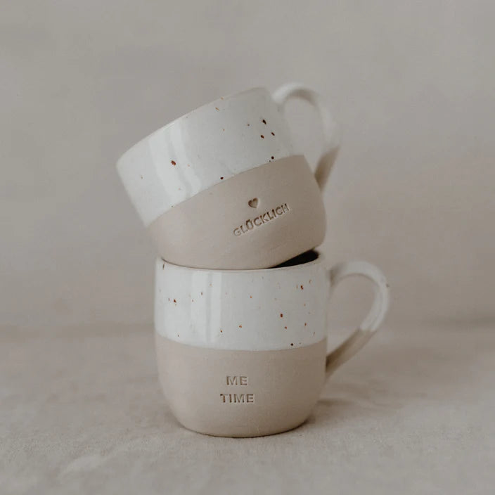 Cappuccino Tasse Glücklich – Zeitlos