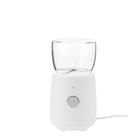 Foodie elektrische Kaffeemühle weiß