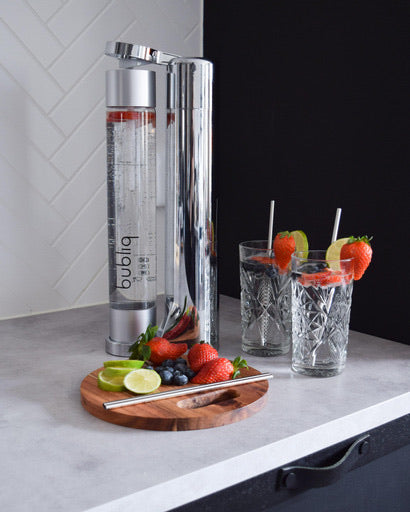 Bubliq Wassersprudler silber – Zeitlos