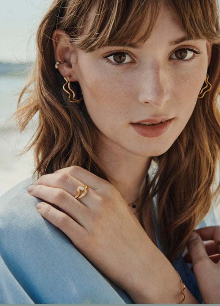 Ocean Wave Ring