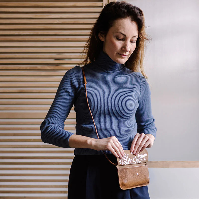 Handytasche Cognac