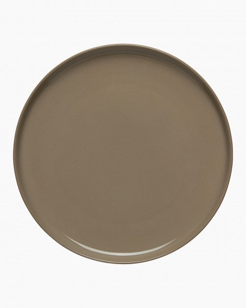 Oiva Plate 20cm braun