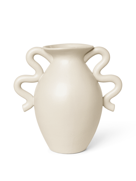 Verso Tischvase Cream
