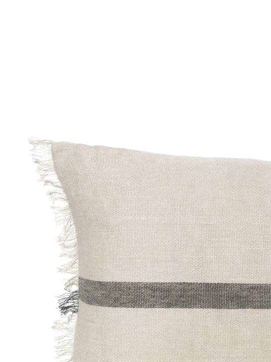 Calm Cushion Black/ Camel 40x90