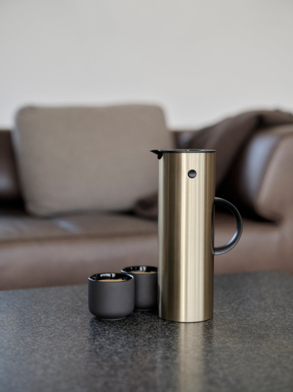 Stelton Isolierkanne EM77  Brass (Groß)