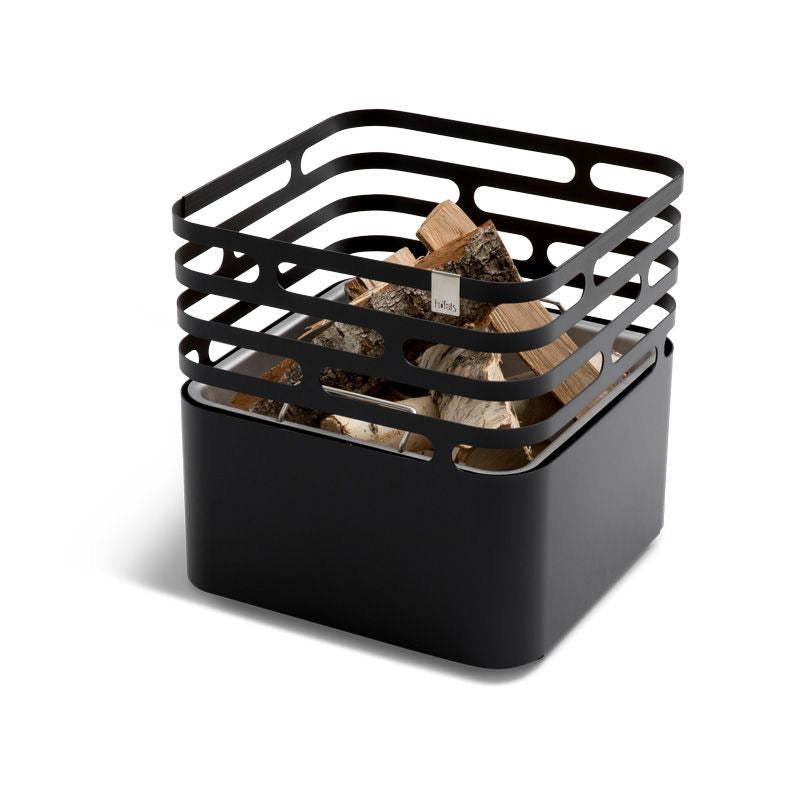 Cube Feuerkorb schwarz