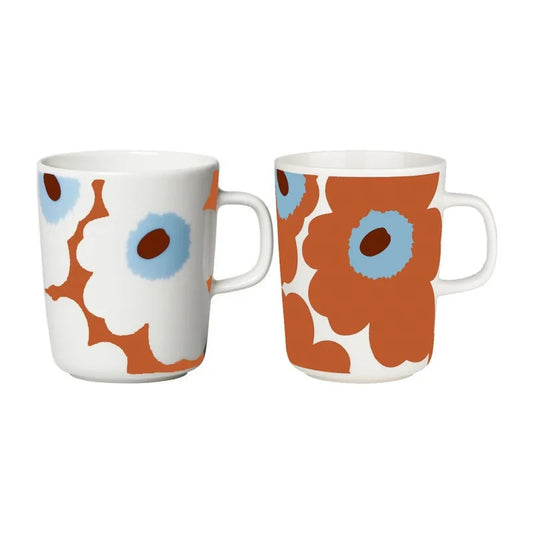 Unikko mug tomato red