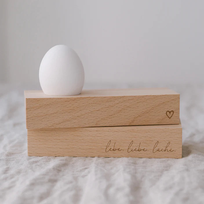 Eierbecher Herz 15x5,5cm