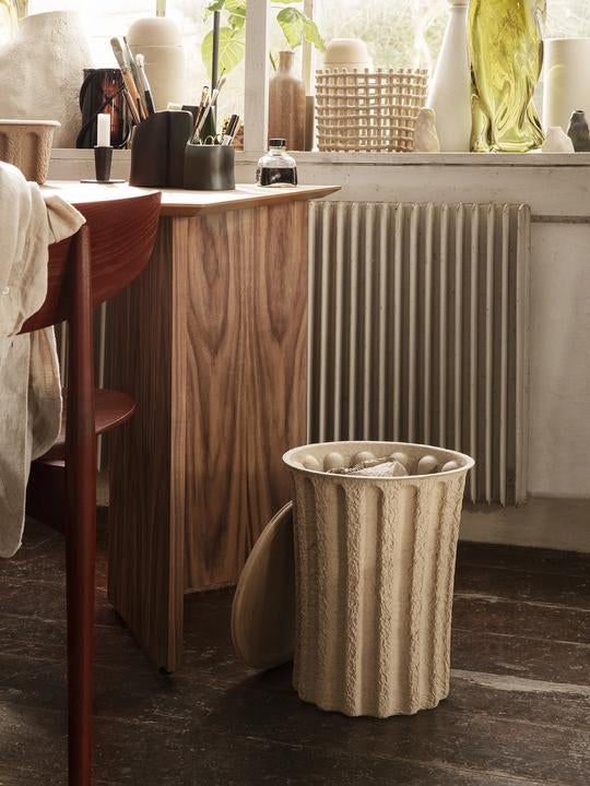 Paper Pulp Paper Bin Brown