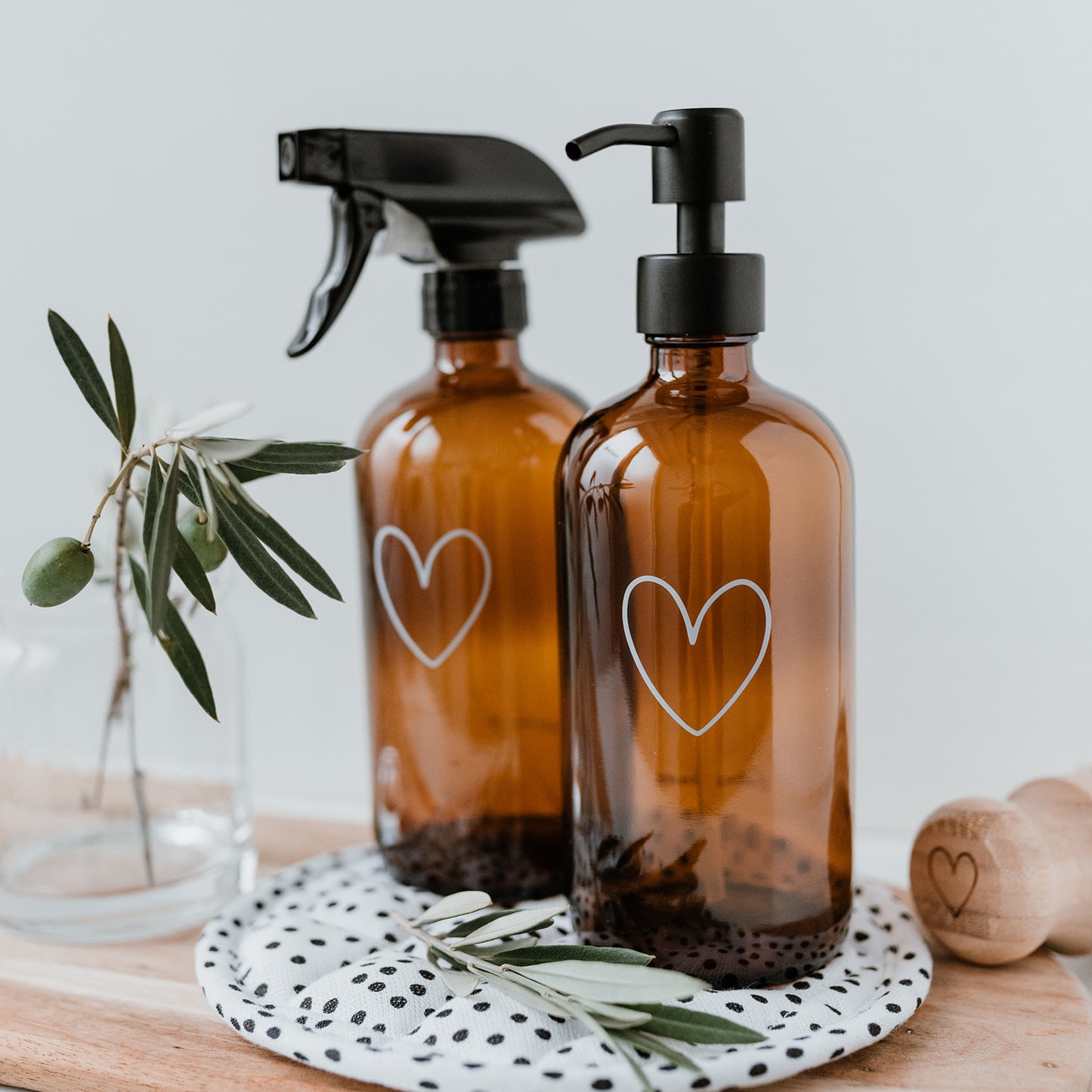 Sprühflasche Herz