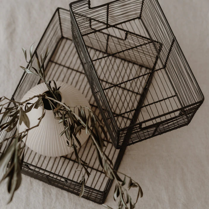 Drahtkorb eckig 32x45cm