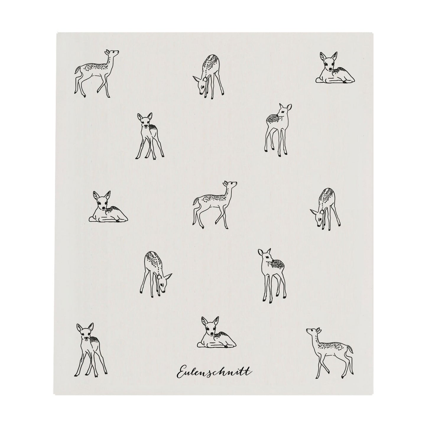 Schwammtücher Rehe 3 er Set