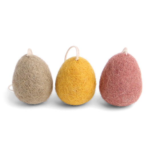 Eggs – Burnt Colors – set of 3