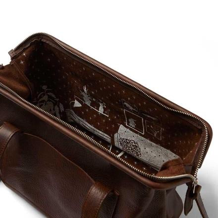 Tasche Room Service, Dark Brown  used look