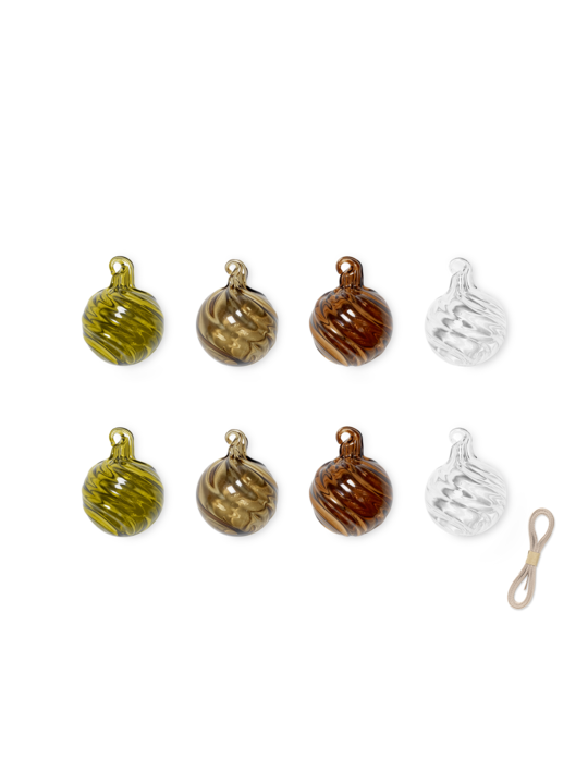 Twirl Ornaments Multi