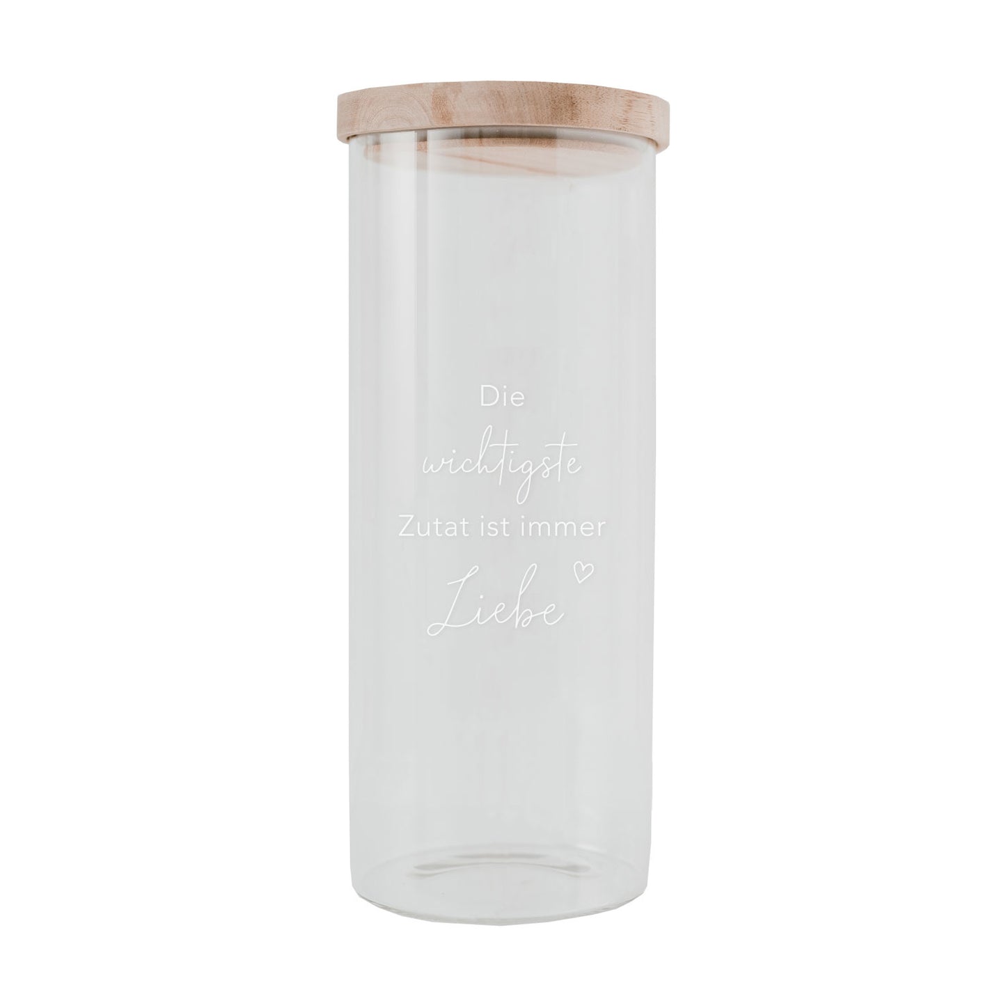 Vorratsglas Liebe 25cm