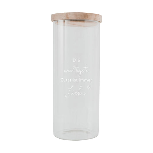 Vorratsglas Liebe 25cm