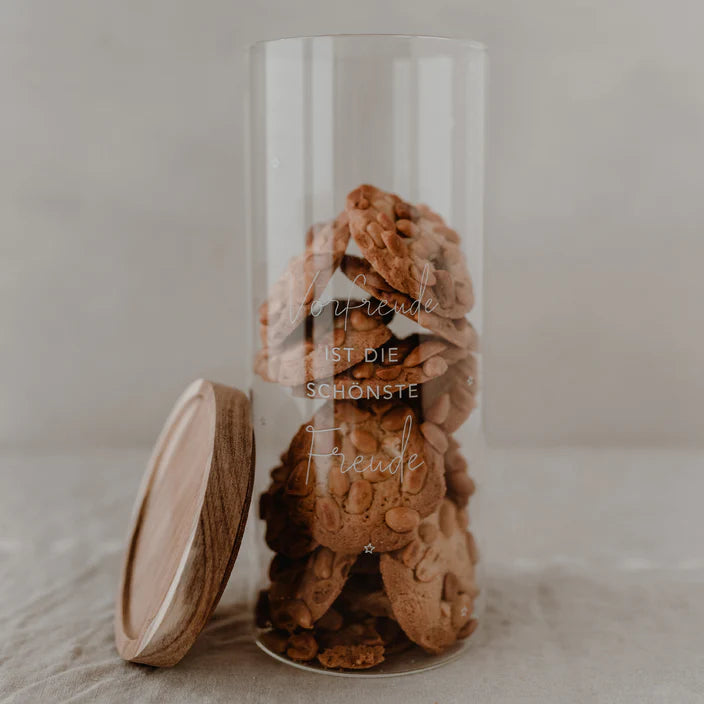 Vorratsglas Vorfreude 25cm