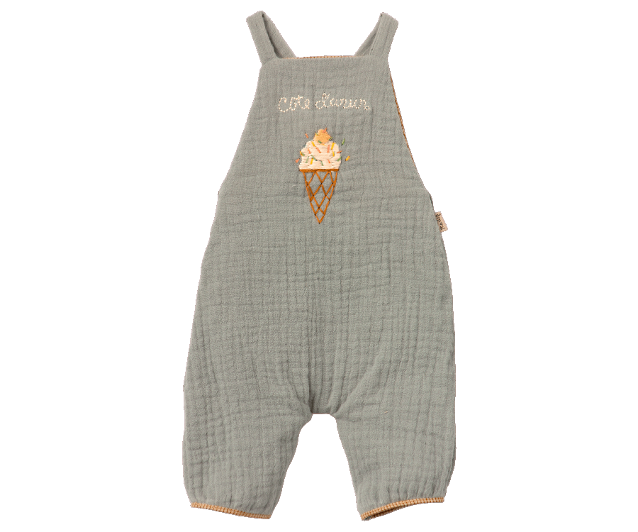 Kaninchen Overall dusty blue