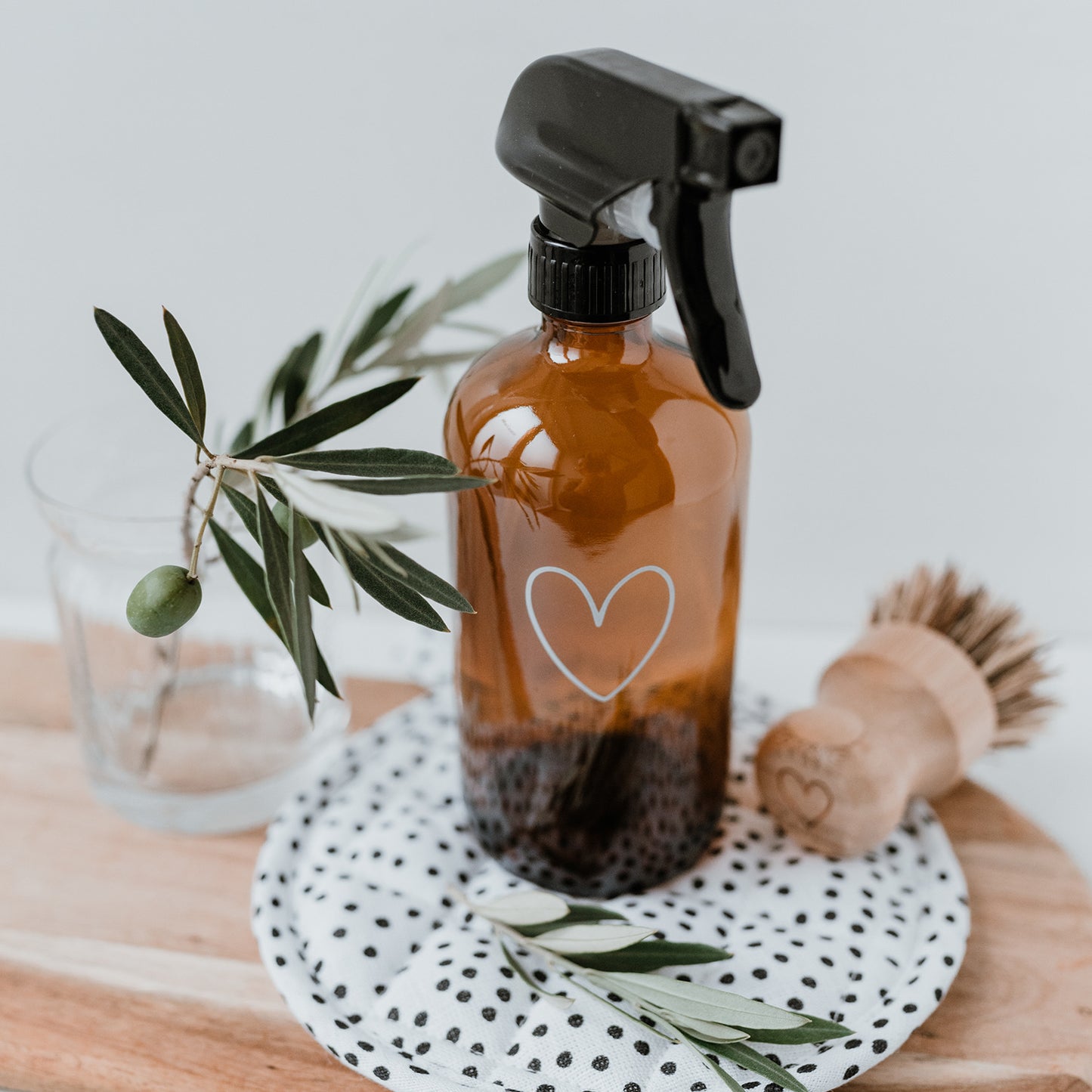 Sprühflasche Herz