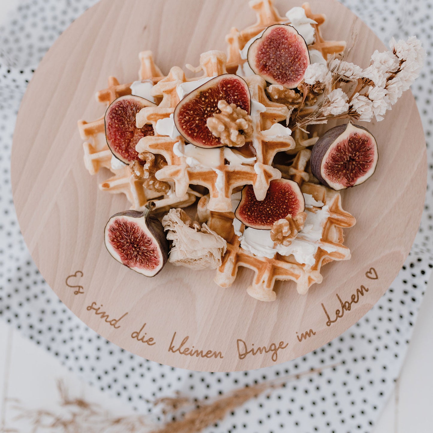 Kuchenständer die kleinen Dinge im Leben