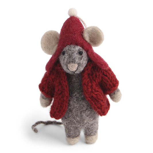 Grey Mouth with Red Jacket