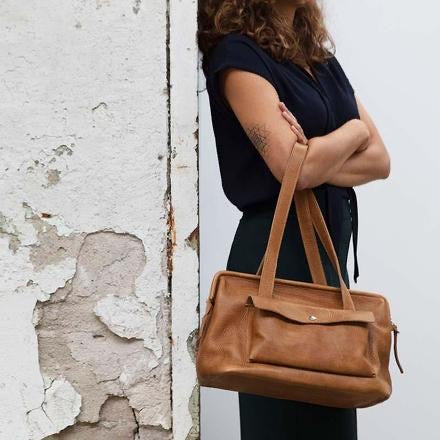 Tasche Room Service, Cognac used look