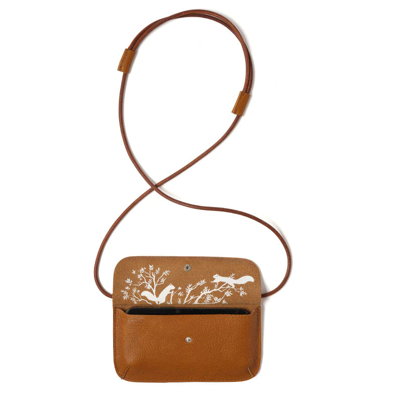 Handytasche Cognac