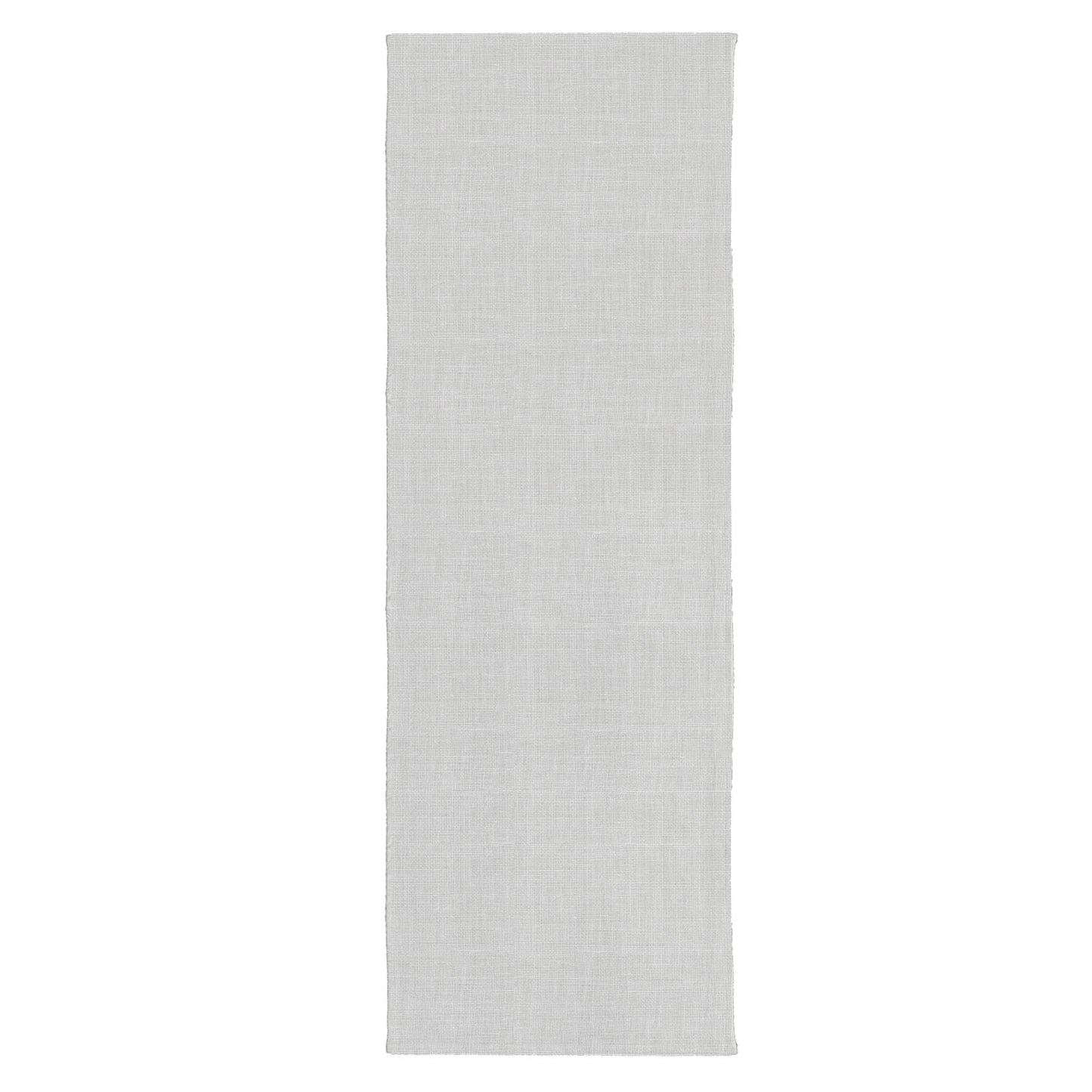 Leinen Tischläufer hellgrau
