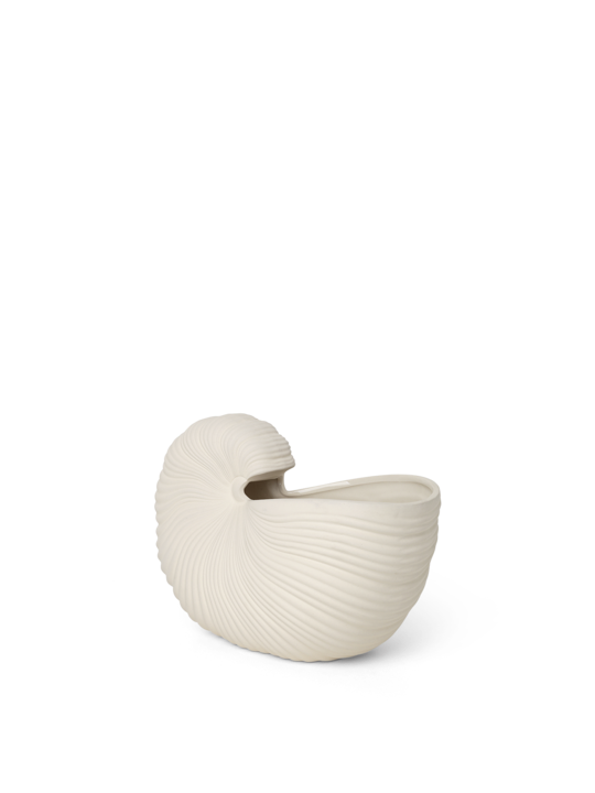 Shell Pot Off White