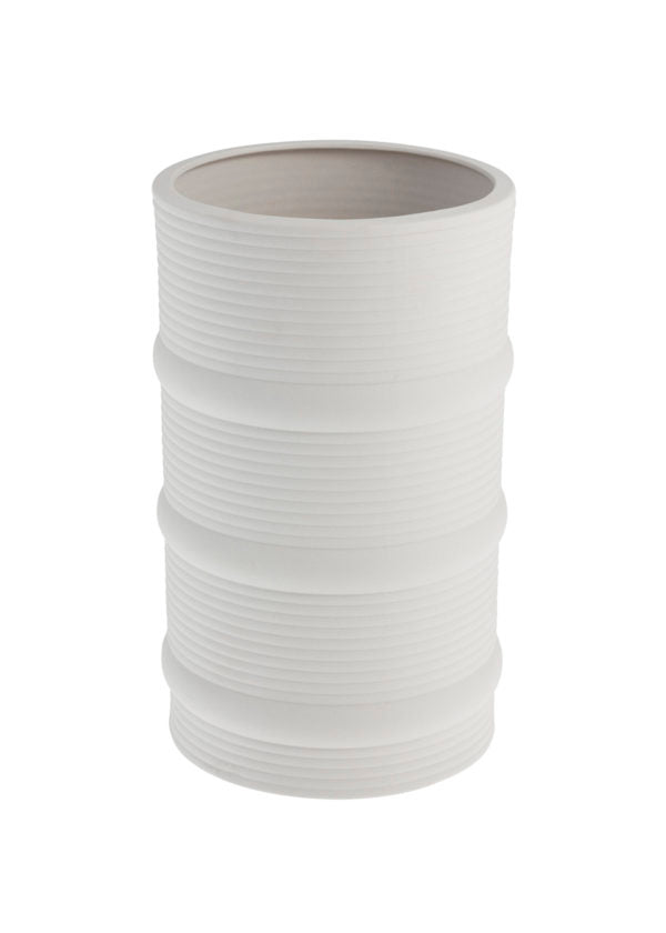 Arby White vase 15x15x25
