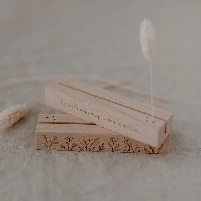 Karten und Blumenhalter Frühling