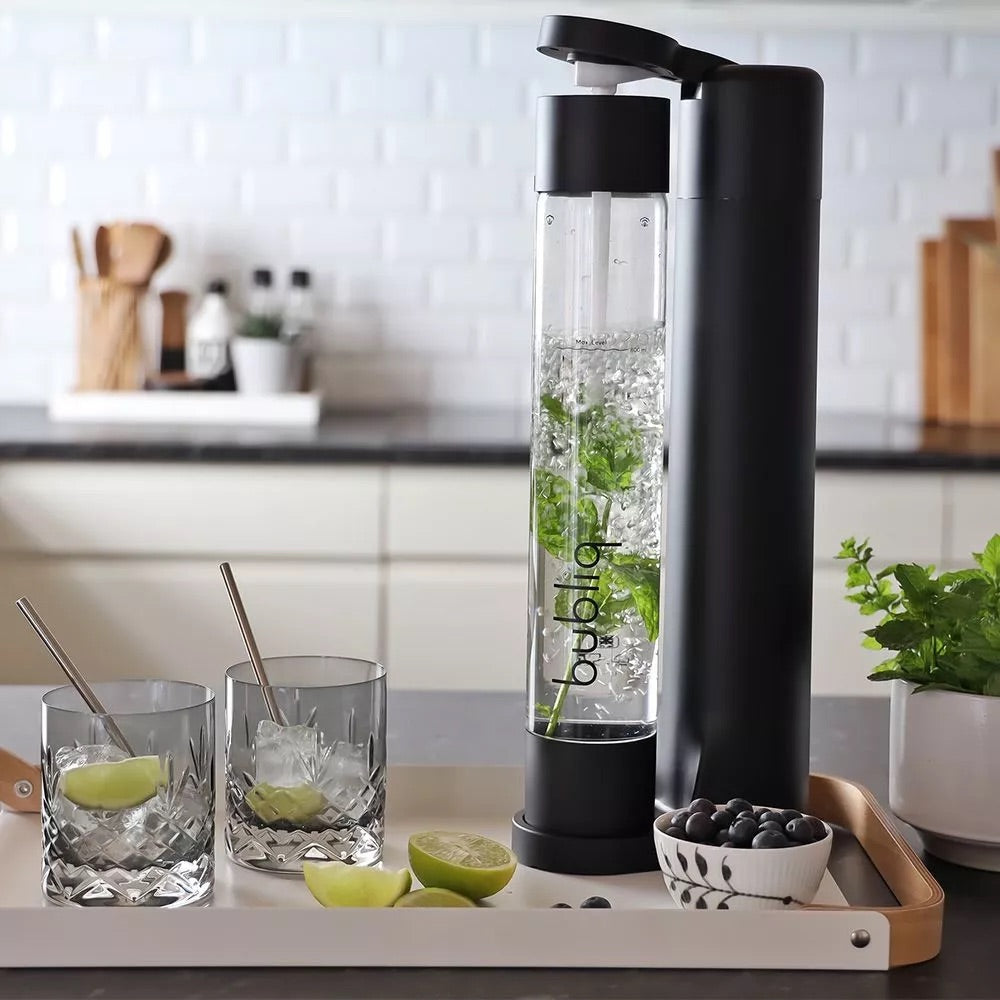 Bubliq Wassersprudler schwarz – Zeitlos