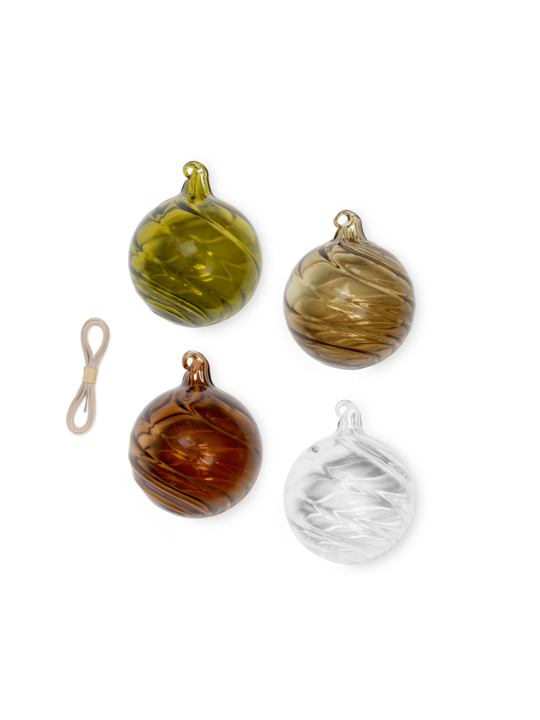 Twirl Ornaments Multi