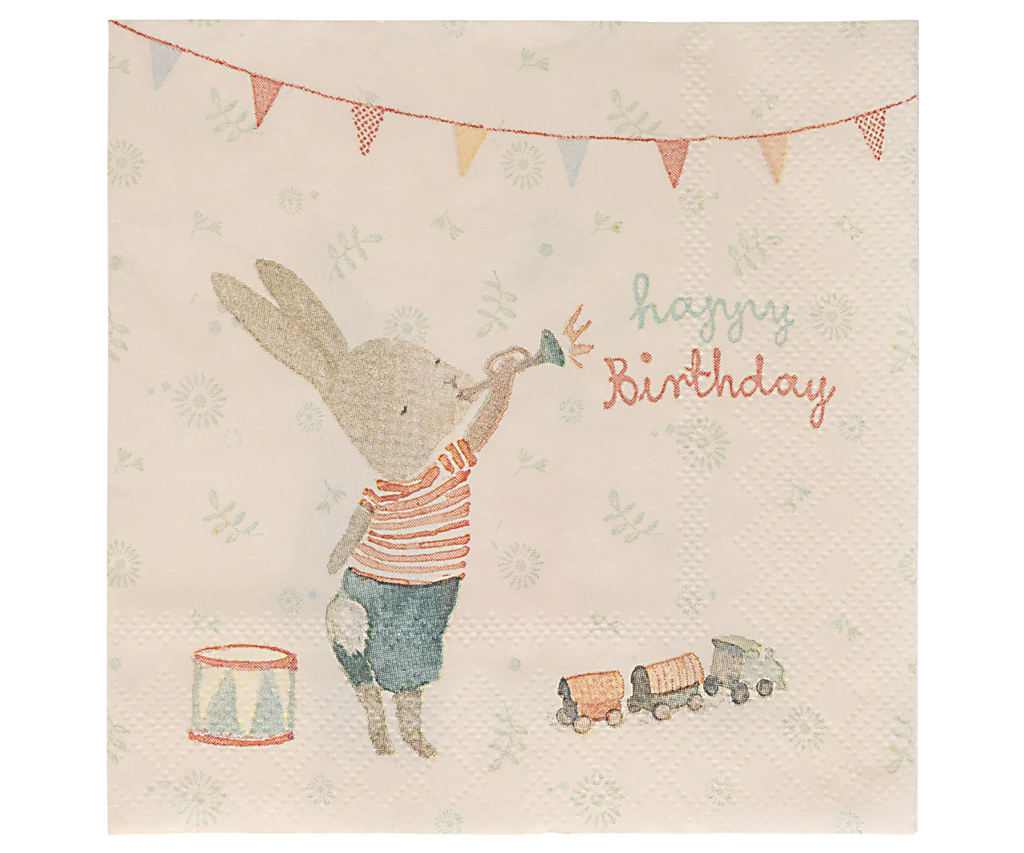 Serviette, happy Day