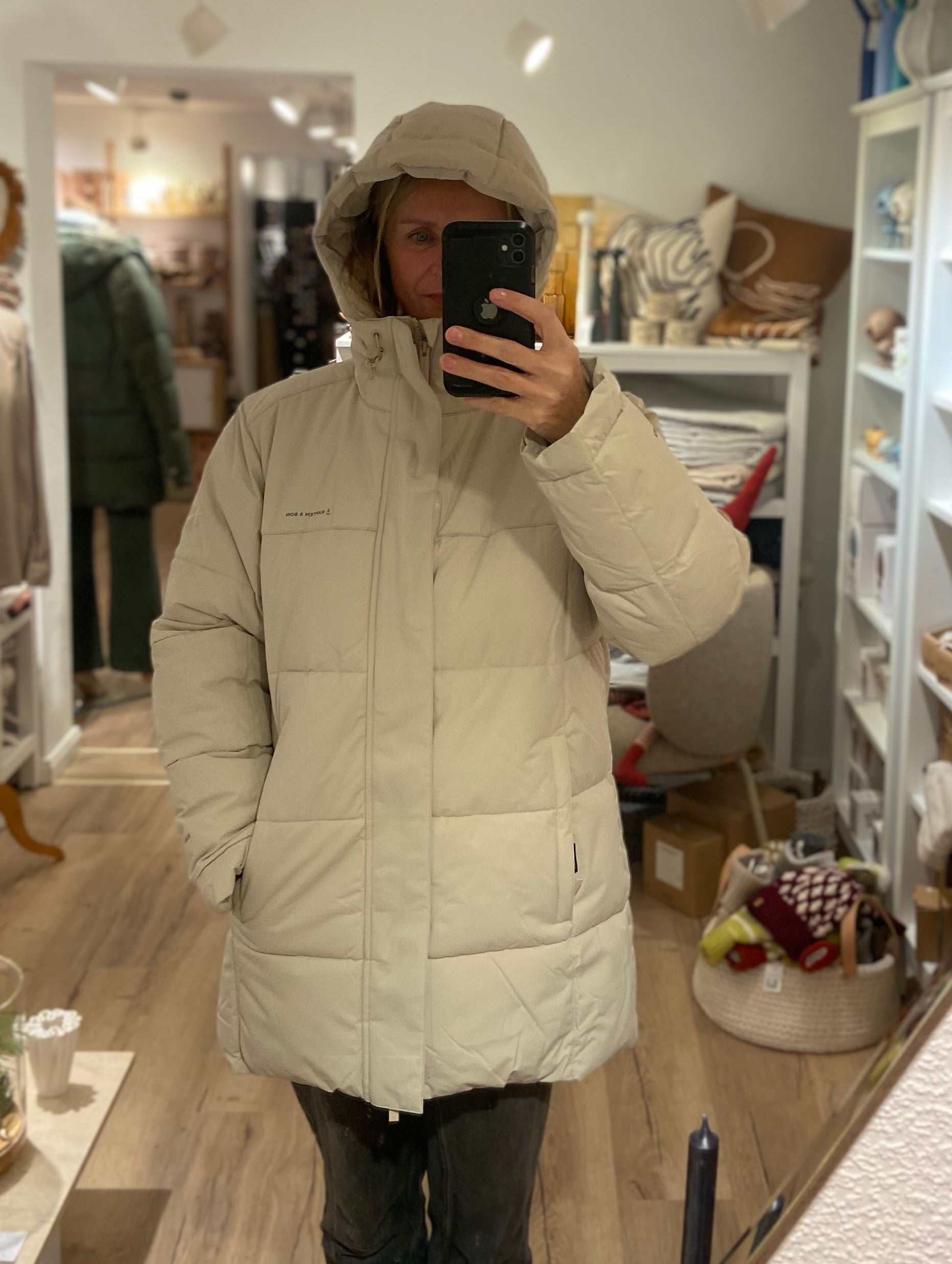 Winter Puffer Jacket Sandstone