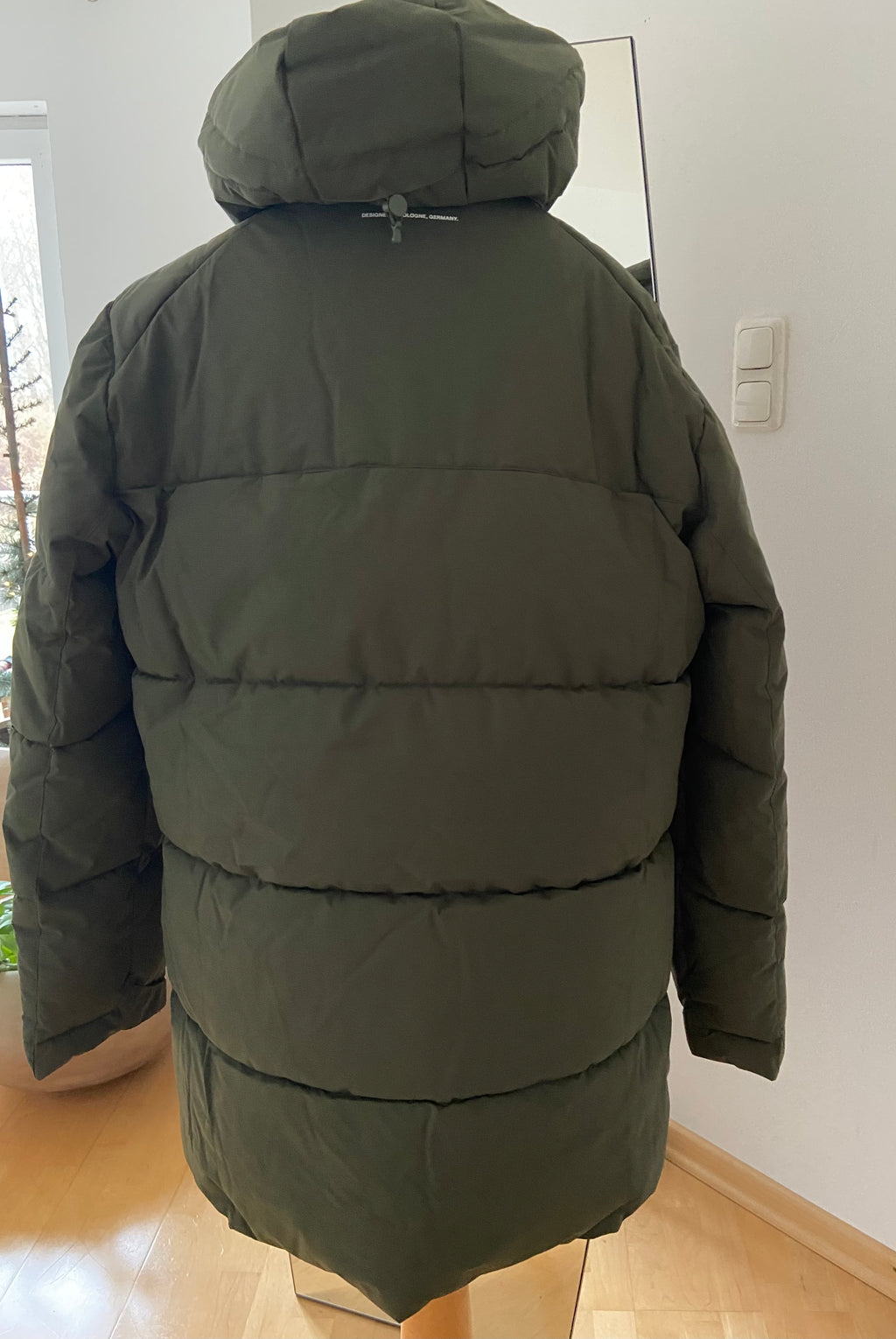 Winter Puffer Jacket grün