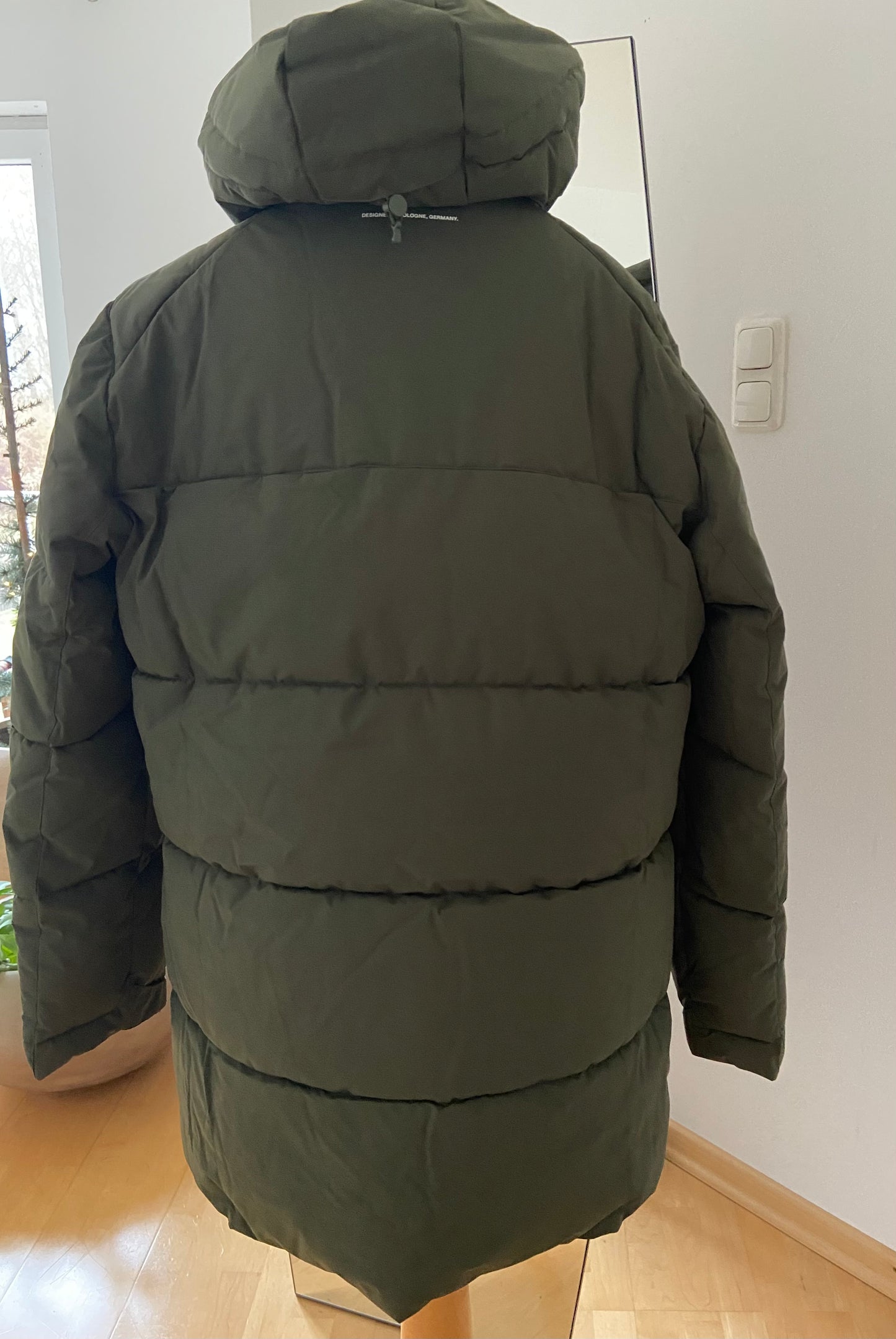 Winter Puffer Jacket grün