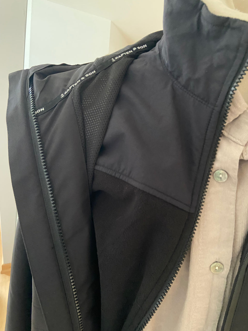 Everyday 3 in 1 Rain Jacket All Black