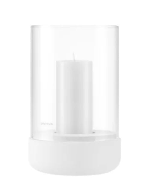 Windlicht M Calma - Lily White