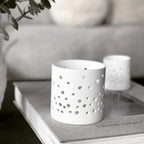 Sögne Porzellan-Teelichthalter „Dots“ (Large)