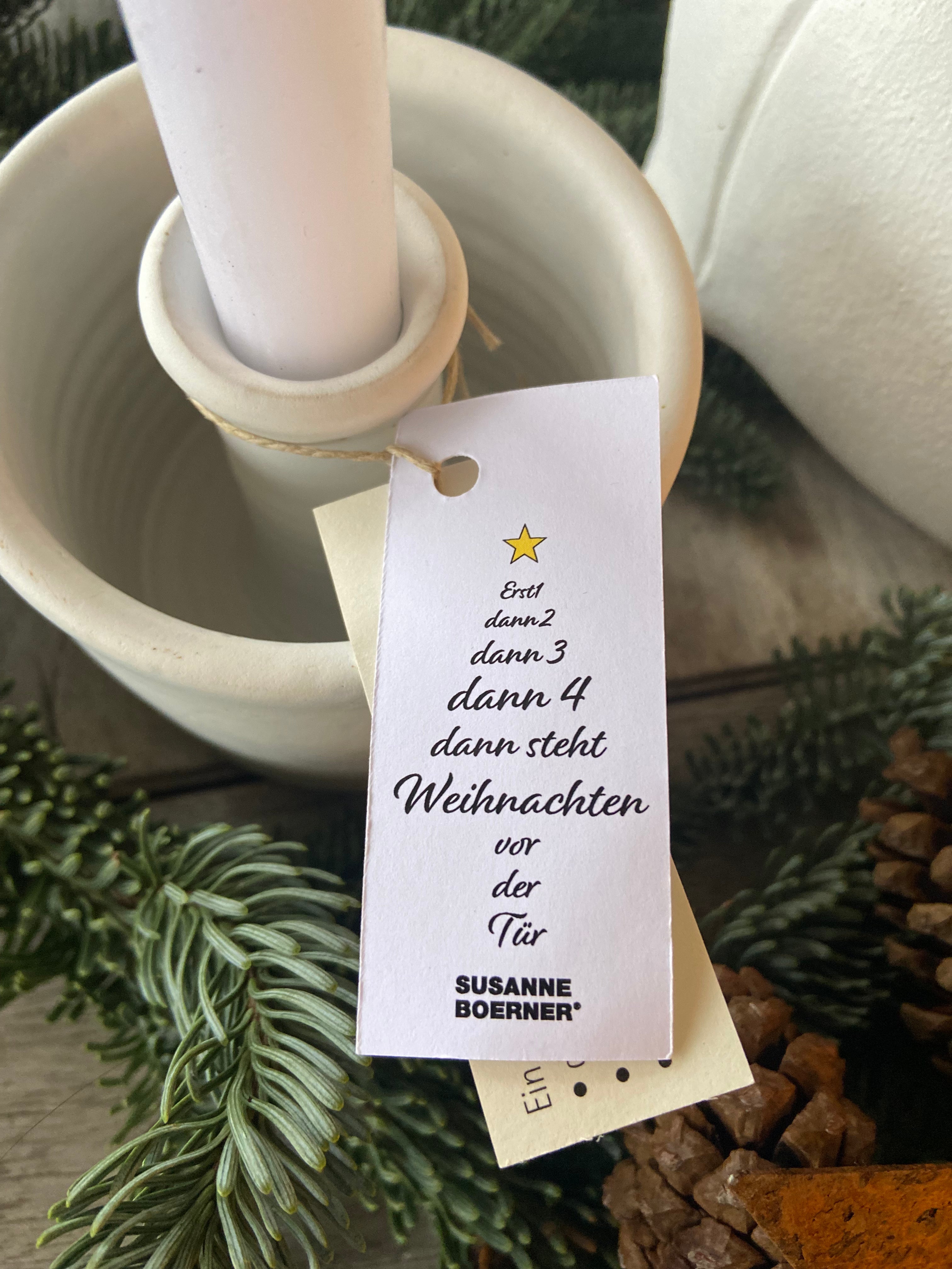 Kerzenleuchter weiß